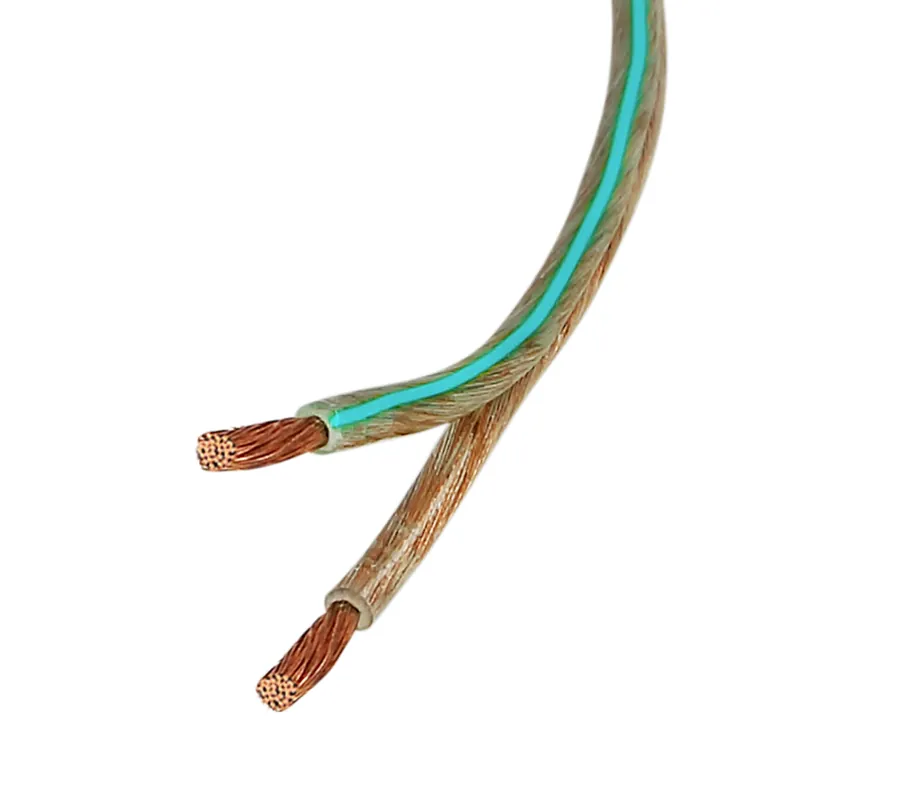 Cablu pentru conectarea difuzoarelor ACV RCA 25 transparent/mint yard goods Bestseller