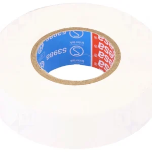 Premium Banda izolatoare Tesa 53988 PVC 19/25 alb