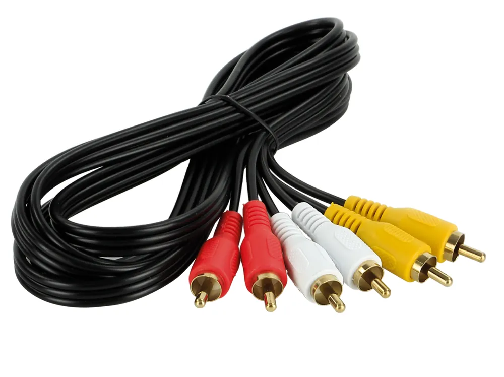 Retur gratuit Cablu audio/video RCA ACV 2303dlv200-0