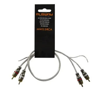 Cablu RCA Musway MW0.5RCA Ofertă de sezon