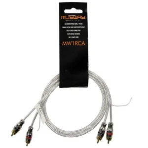 Premium Cablu RCA Musway MW1RCA