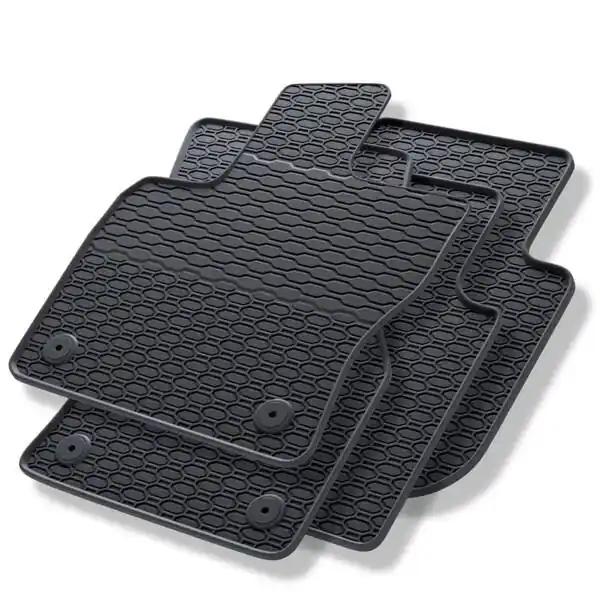Covorașe de cauciuc Geyer & Hosaja pentru Seat Tarraco (2018 ->) / Škoda Kodiaq 1 (2017 - 2023) / Volkswagen Tiguan Allspace (2017 - 2021) Calitate înaltă
