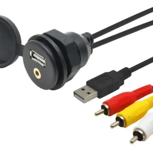 Priză USB / JACK cu 4 pini cu cablu Cumpărături sigure