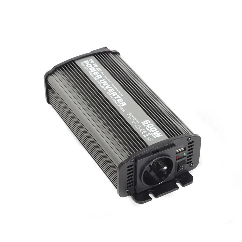 Transport gratuit Convertor de tensiune de la 12V la 230V, USB, 600W - CAR600