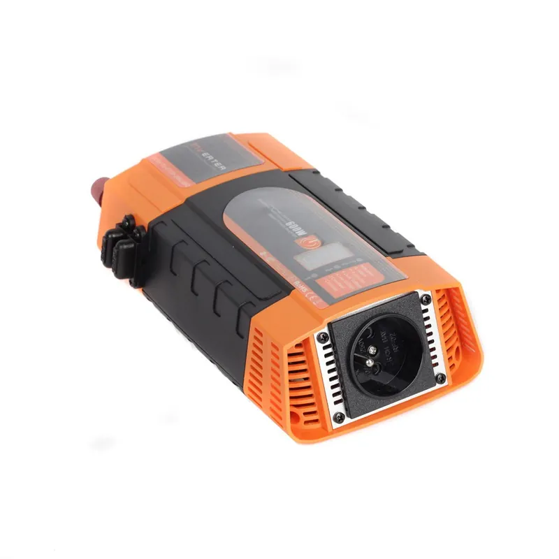 Convertor de tensiune de la 12V la 230V, USB, 600W, display - CAR600-D Ofertă limitată