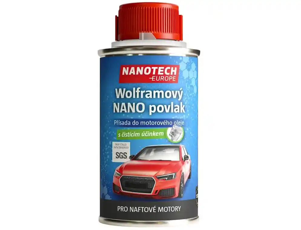 Preț promoțional Nanotech-Europe Nanocoating Tungsten - aditiv pentru ulei de motor cu efect de curățare pentru motoare diesel (140 ml)
