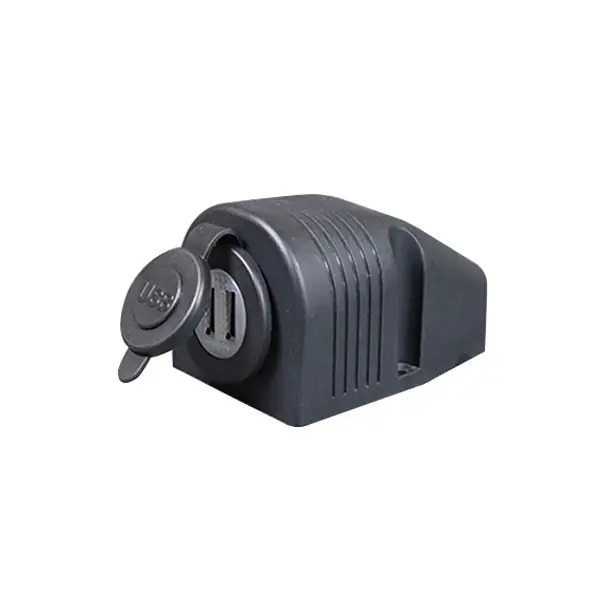 Doar azi Încărcător USB-A 2x cu capac, panou de montare MY1106-1H