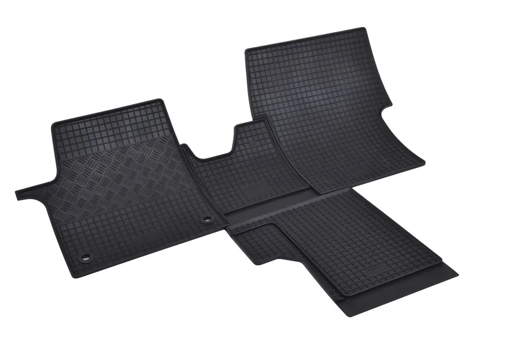 Covorașe de cauciuc Rigum pentru Citroën SpaceTourer 2 locuri (2016 -) / Opel Zafira Life 2 locuri (2019 -) / Peugeot Traveller 2 locuri (2016 -) / Toyota Proace Verso 2 locuri (2016 -) Preț promoțional