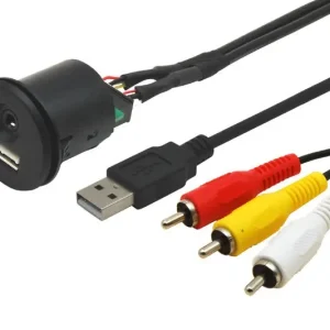 Nu rata Cablu prelungitor USB / JACK cu 4 poli