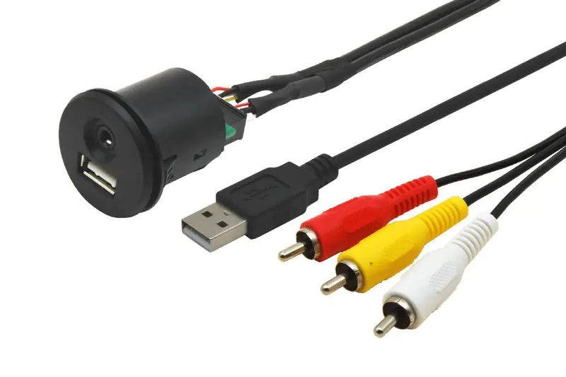Nu rata Cablu prelungitor USB / JACK cu 4 poli