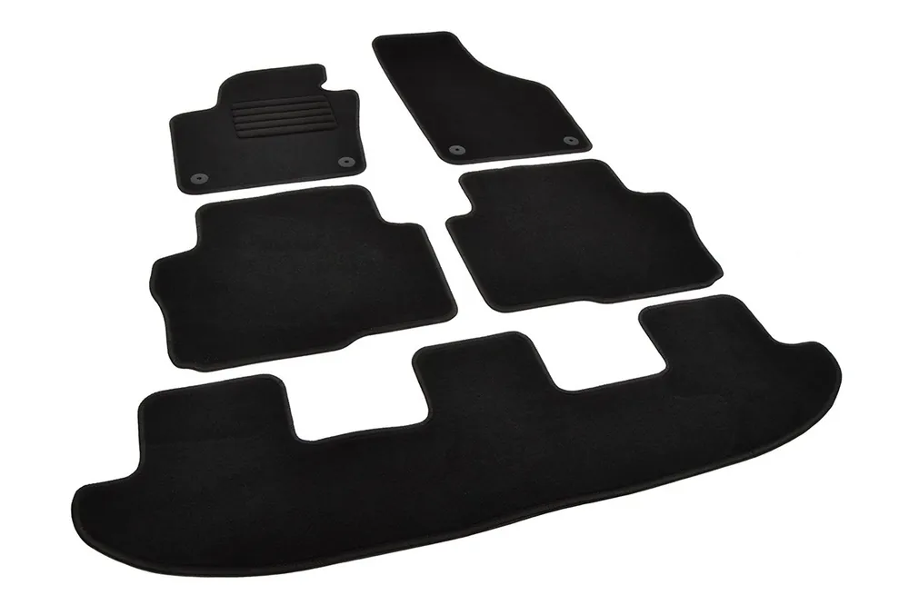 Covorașe auto textile Rigum pentru Seat Alhambra 7 locuri (2010 -) / Volkswagen Sharan 7 locuri (2010 -) Lichidare de stoc