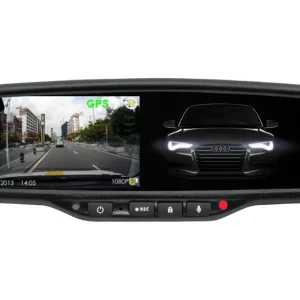 Reduceri Cameră HD DVR cu înregistrare și monitor de 4,3 inchi în oglinda retrovizoare cu funcție de reglare automată a luminii HV-043LAD