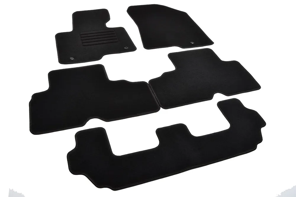 Promoție Covorașe textile Rigum pentru Kia Carens 7 locuri (2013 -)
