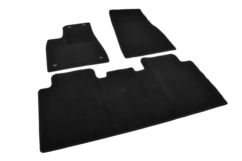 Calitate înaltă Covor auto textil Rigum pentru Tesla Model X 5 locuri (2015 -)