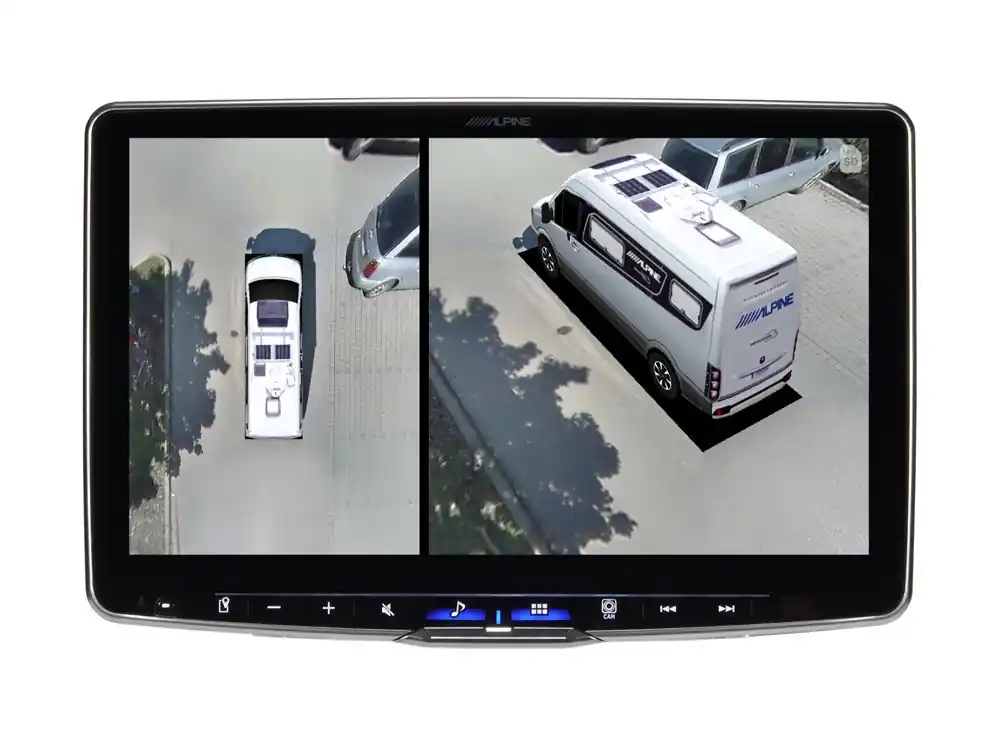 Livrare gratuită Sistem de camere Alpine HCS-T100