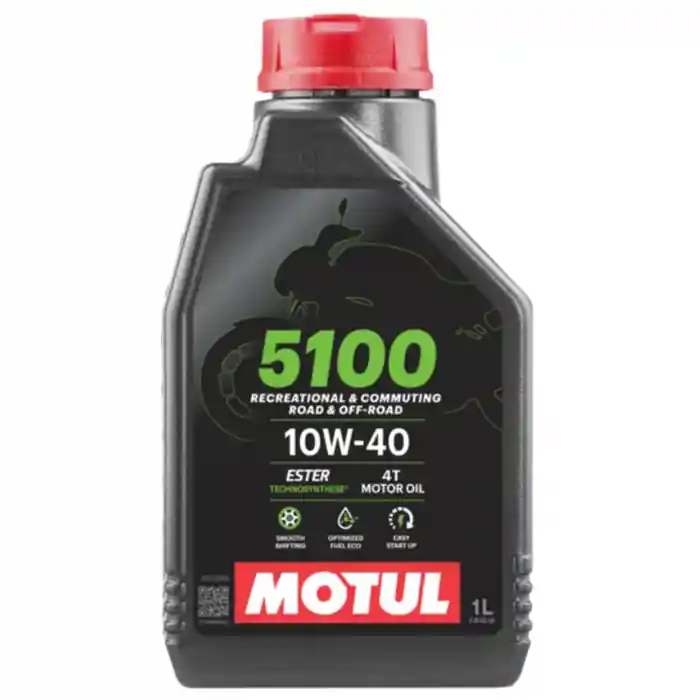 Reducere extra Ulei motor Motul 5100, 10W40 Ester 4T, Sintetic, 1L