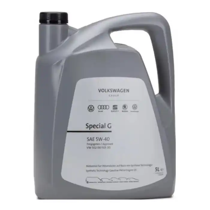 Vezi acum Ulei de motor original Volkswagen Group, Special G 5W-40, VW standard 502.00 si 505.00, 5L