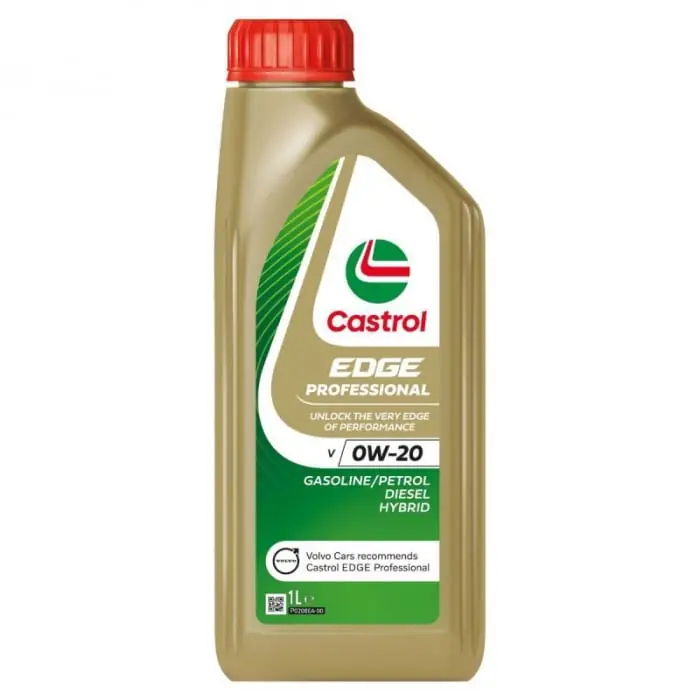 Ulei motor Castrol Edge Professional V, 0W20, 1L, Volvo Lichidare de stoc
