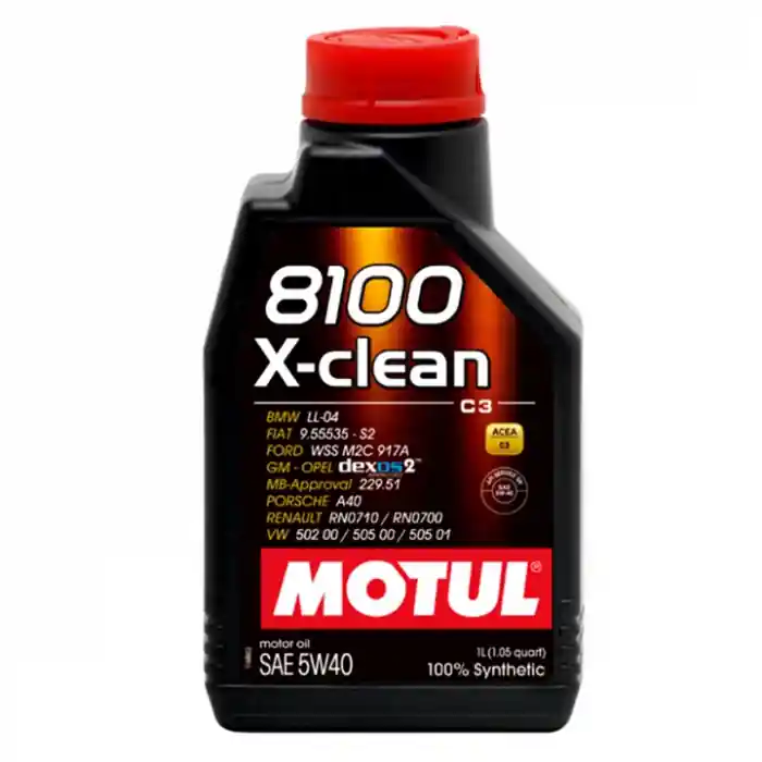 Ulei motor Motul 8100 X-clean, 5W40, 1L Ofertă specială