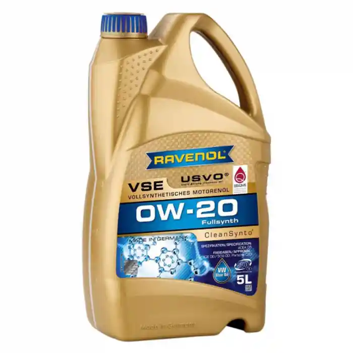 Ulei motor RAVENOL VSE 0W20 USVO 5L Cumpărături sigure