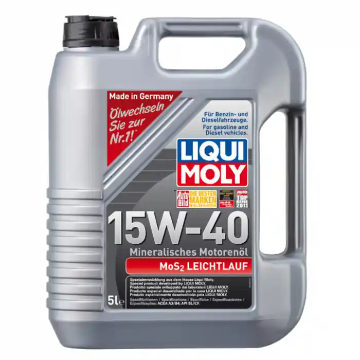 Ofertă specială Ulei de motor Liqui Moly cu MOS2 15W-40, 5L