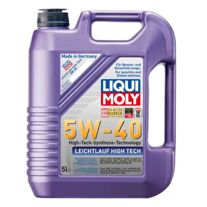 Ulei de motor Liqui Moly Leichtlauf HT 2328 5W-40, 5L Disponibil imediat