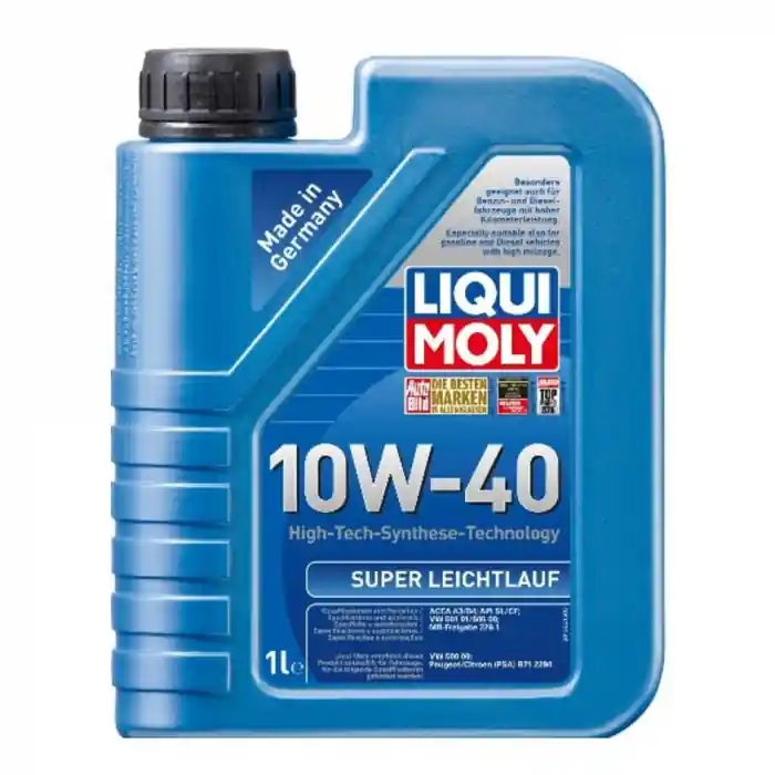 Ulei de motor Liqui Moly Super-Leichtlauf 10W-40, 1L Retur ușor