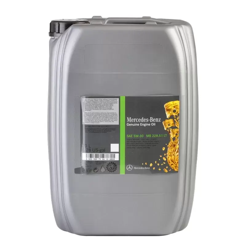 Ulei motor Mercedes 5W30 LT (MB 228.51) 20L Popular