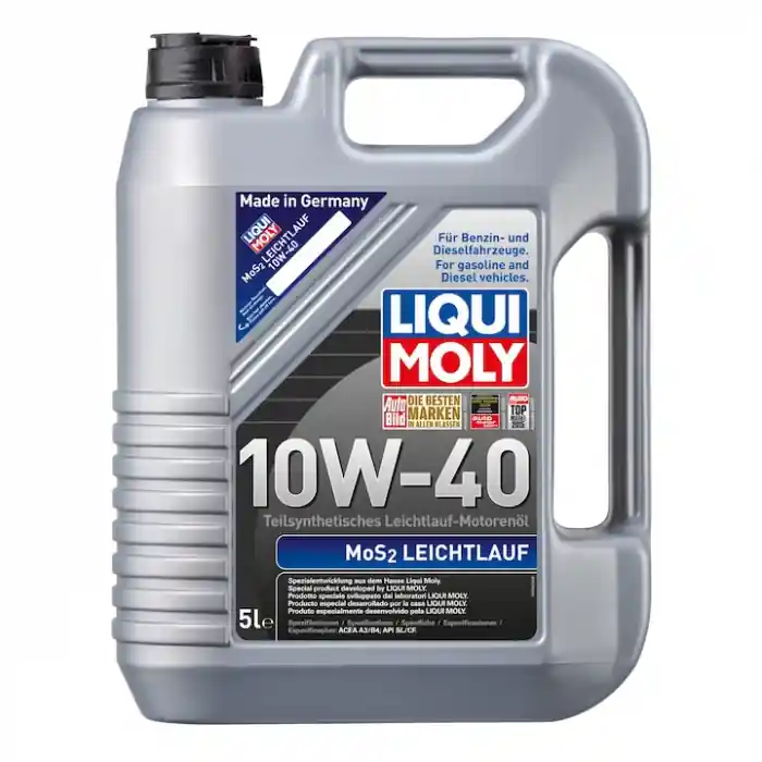 Retur ușor Ulei de motor Liqui Moly Leichtlauf cu MOS2 10W-40, 5L 2184